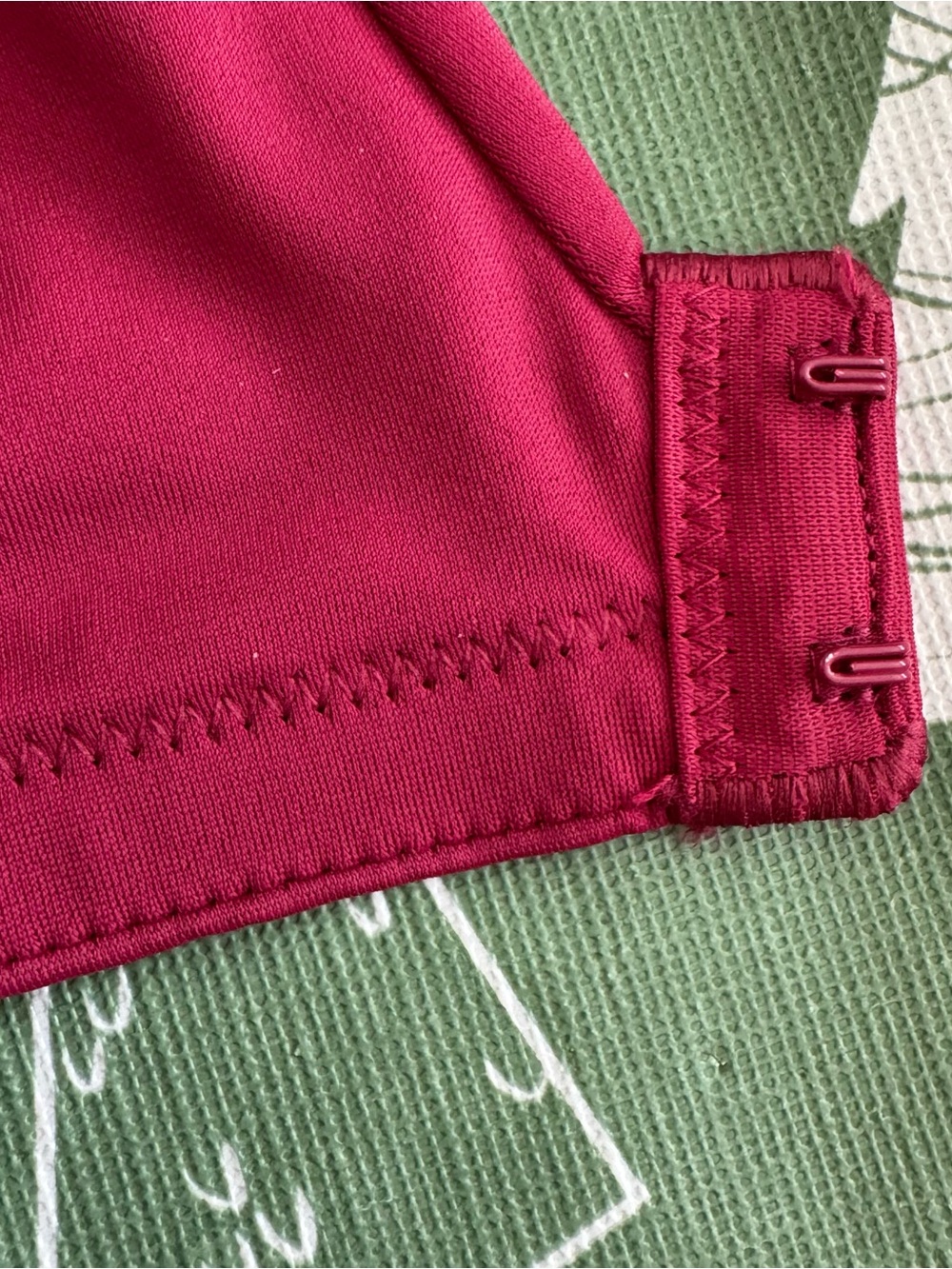 Vanity Fair Radiant Back Smoothing Underwire Bra 38C Magenta Red NWT Lot of 2 - Picture 10 of 16
